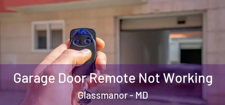  Garage Door Remote Not Working Glassmanor - MD