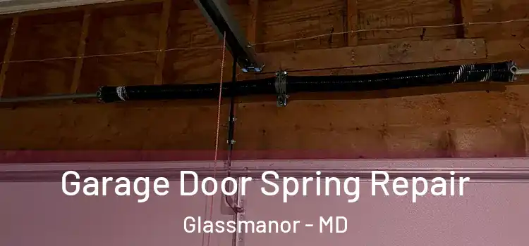  Garage Door Spring Repair Glassmanor - MD